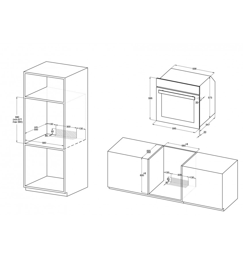Piekarnik elektryczny MPM-63-BO-12T
