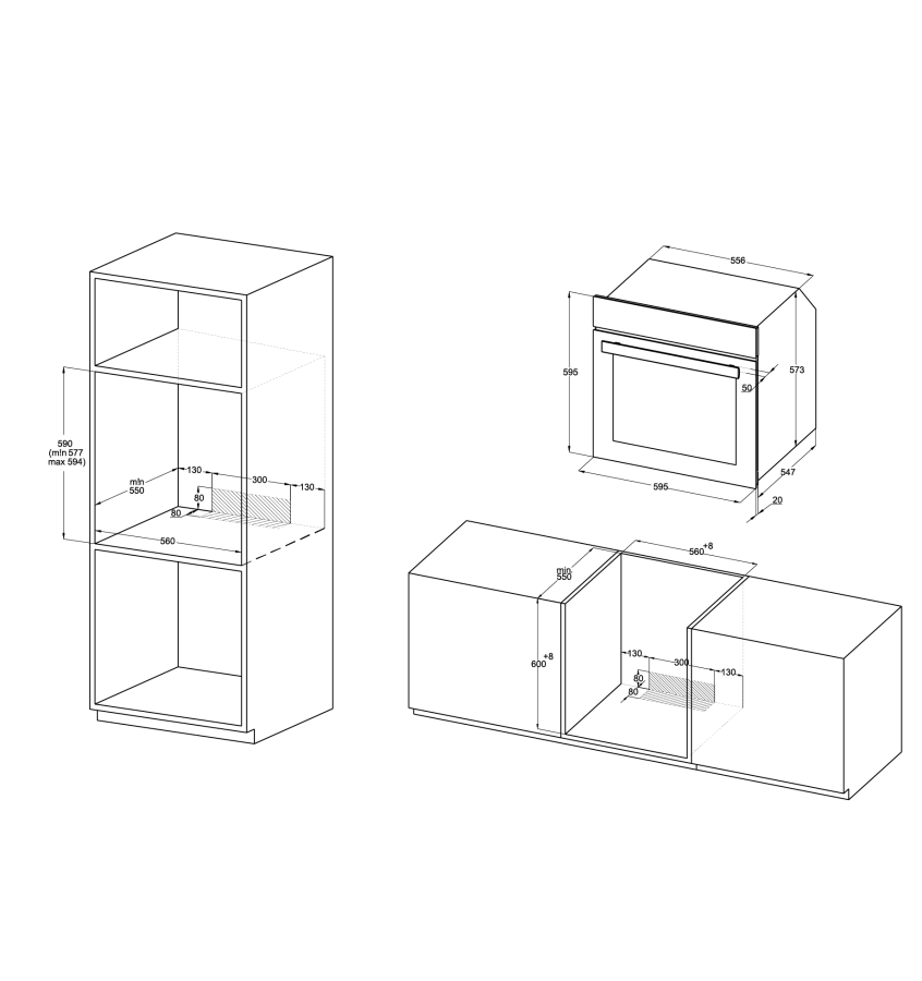 Piekarnik elektryczny MPM-63-BOS-10B