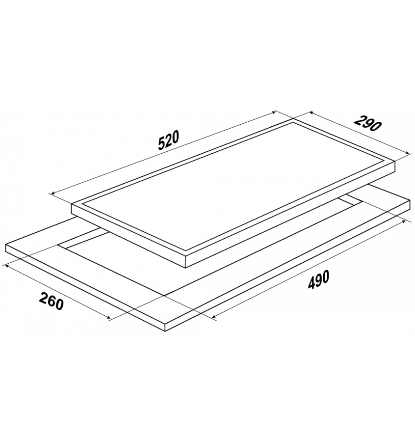 Glaskeramik-Kochfeld MPM-30-VCB-22/Y